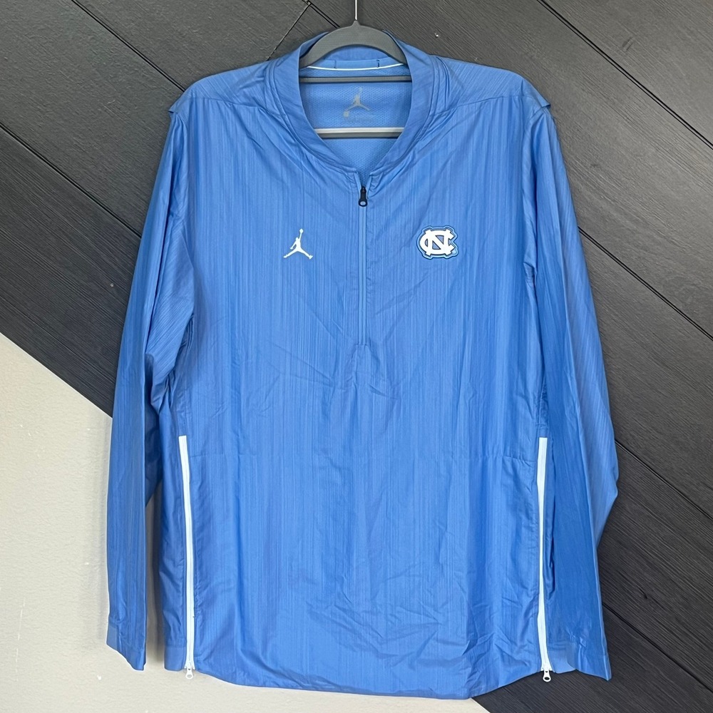 Jordan UNC Tar Heels Men's Carolina‎ Quarter-Zip Pullover Jacket